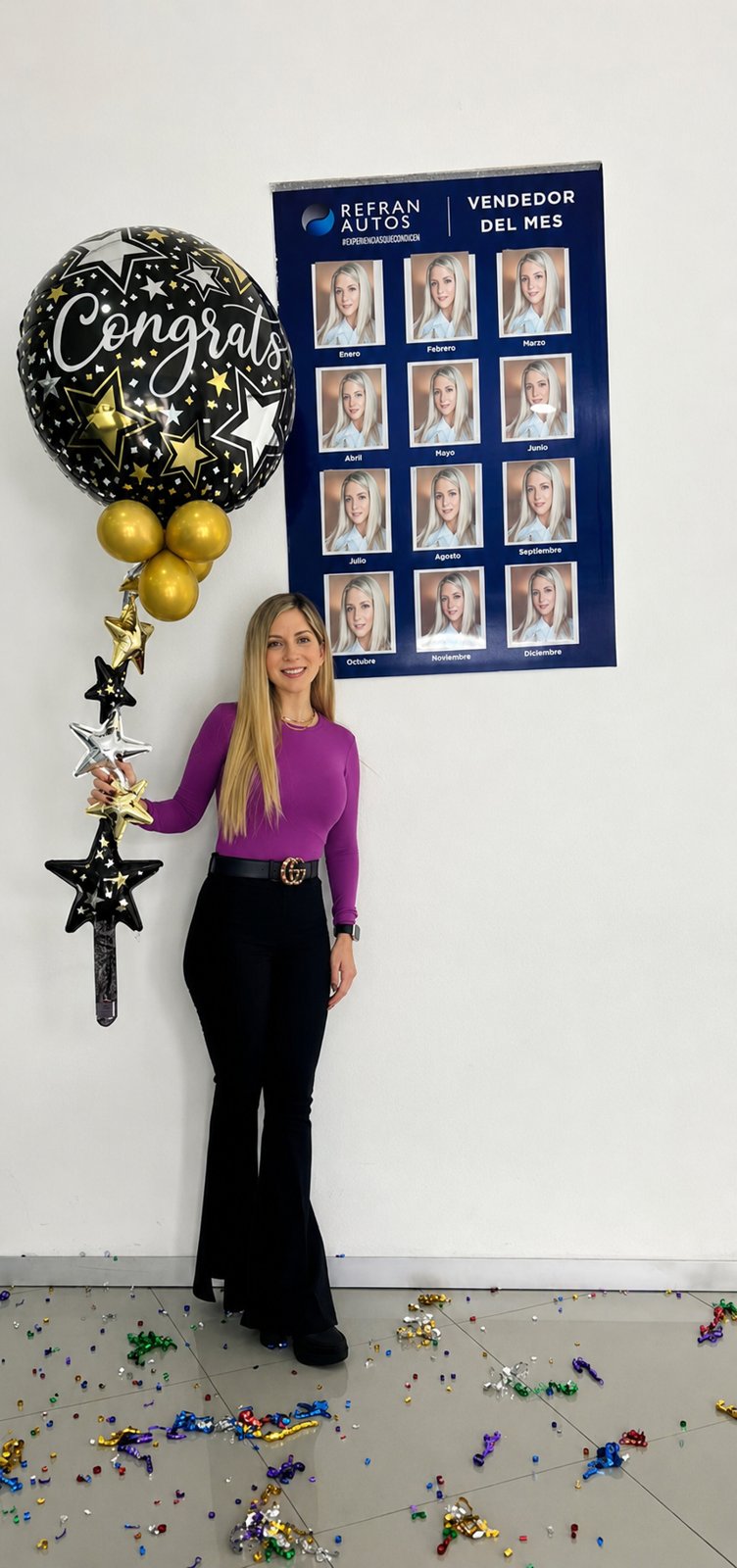 Mayra Cantú, Asesora automotriz en Refran Autos